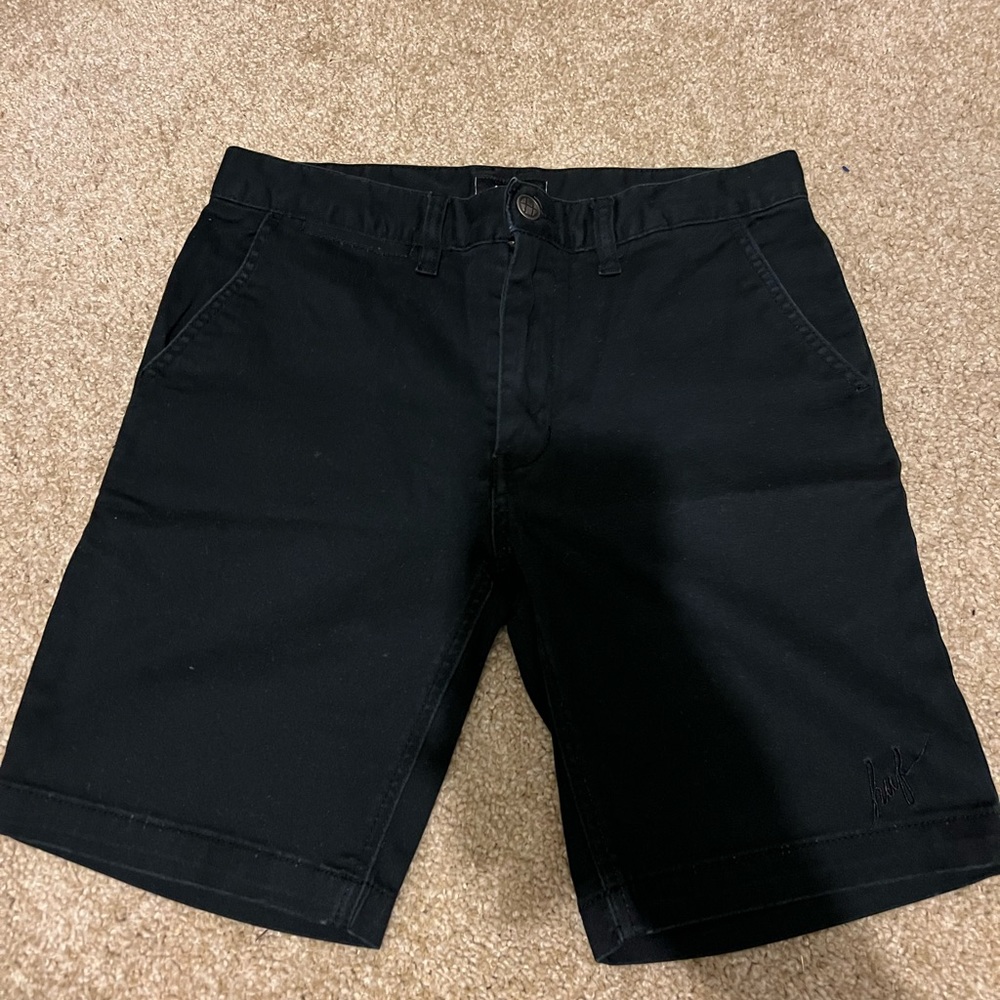 Men’s Huf Chino Shorts Black Size 30. - Picture 2 of 5